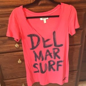 Pink Hollister tshirt